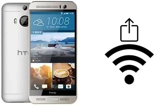 Générer un QR code avec la clé Wifi sur un HTC One M9+ Supreme Camera