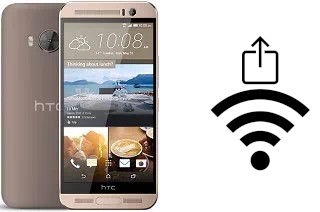 Générer un QR code avec la clé Wifi sur un HTC One ME