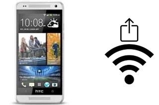 Générer un QR code avec la clé Wifi sur un HTC One mini