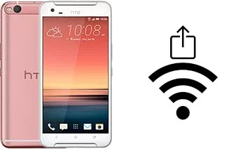 Générer un QR code avec la clé Wifi sur un HTC One X9