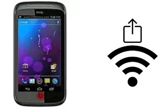 Générer un QR code avec la clé Wifi sur un HTC Primo