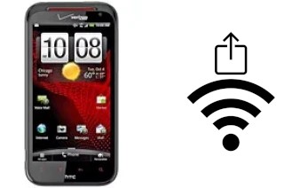 Générer un QR code avec la clé Wifi sur un HTC Rezound