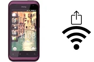 Générer un QR code avec la clé Wifi sur un HTC Rhyme