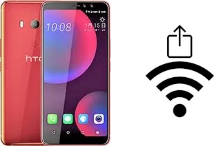 Générer un QR code avec la clé Wifi sur un HTC U11 Eyes