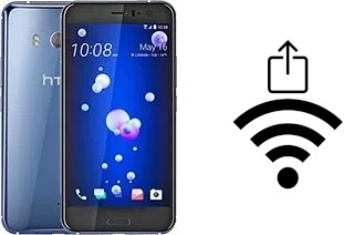 Générer un QR code avec la clé Wifi sur un HTC U11