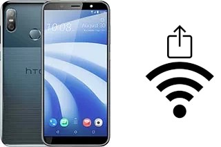 Générer un QR code avec la clé Wifi sur un HTC U12 life