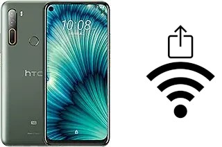 Générer un QR code avec la clé Wifi sur un HTC U20 5G