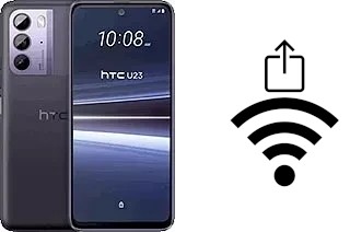 Générer un QR code avec la clé Wifi sur un HTC U23