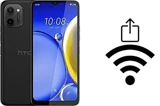 Générer un QR code avec la clé Wifi sur un HTC Wildfire E plus