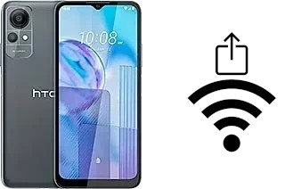 Générer un QR code avec la clé Wifi sur un HTC Wildfire E star