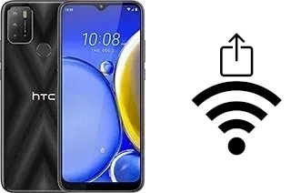 Générer un QR code avec la clé Wifi sur un HTC Wildfire E2 Play