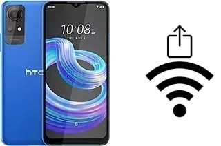 Générer un QR code avec la clé Wifi sur un HTC Wildfire E3 lite