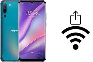 Générer un QR code avec la clé Wifi sur un HTC Wildfire E3