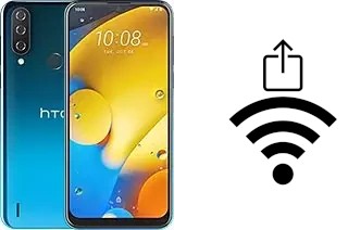 Générer un QR code avec la clé Wifi sur un HTC Wildfire R70