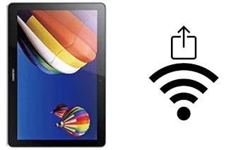 Générer un QR code avec la clé Wifi sur un Huawei MediaPad 10 Link+