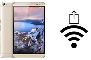 Générer un QR code avec la clé Wifi sur un Huawei MediaPad X2