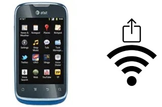 Générer un QR code avec la clé Wifi sur un Huawei Fusion U8652