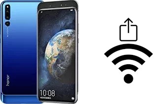 Générer un QR code avec la clé Wifi sur un Huawei Honor Magic 2