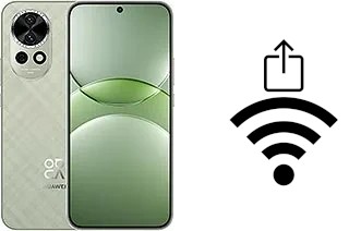 Générer un QR code avec la clé Wifi sur un Huawei nova 13