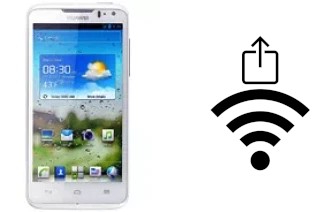 Générer un QR code avec la clé Wifi sur un Huawei Ascend D quad XL