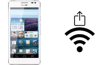 Générer un QR code avec la clé Wifi sur un Huawei Ascend D2