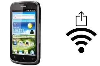 Générer un QR code avec la clé Wifi sur un Huawei Ascend G300