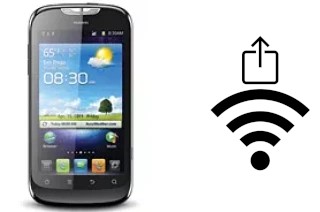 Générer un QR code avec la clé Wifi sur un Huawei Ascend G312