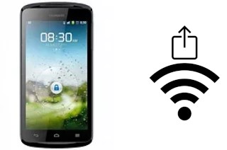 Générer un QR code avec la clé Wifi sur un Huawei Ascend G500