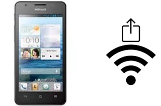 Générer un QR code avec la clé Wifi sur un Huawei Ascend G525