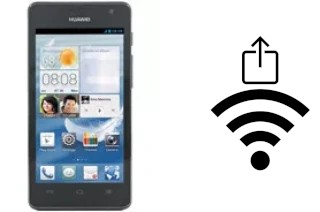 Générer un QR code avec la clé Wifi sur un Huawei Ascend G526