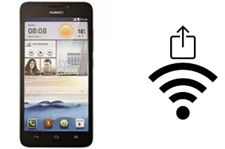 Générer un QR code avec la clé Wifi sur un Huawei Ascend G630