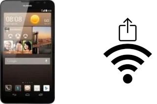 Générer un QR code avec la clé Wifi sur un Huawei Ascend Mate 2 4G