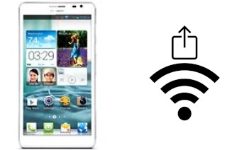 Générer un QR code avec la clé Wifi sur un Huawei Ascend Mate