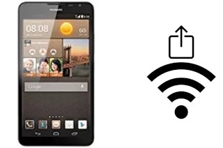 Générer un QR code avec la clé Wifi sur un Huawei Ascend Mate2 4G