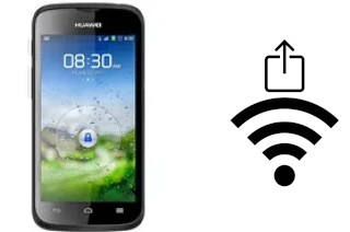 Générer un QR code avec la clé Wifi sur un Huawei Ascend P1 LTE