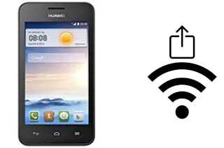 Générer un QR code avec la clé Wifi sur un Huawei Ascend Y330