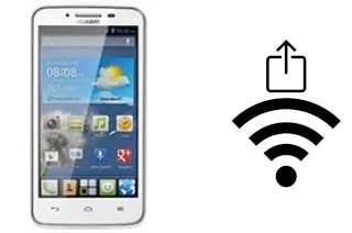 Générer un QR code avec la clé Wifi sur un Huawei Ascend Y511