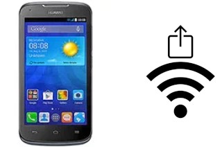 Générer un QR code avec la clé Wifi sur un Huawei Ascend Y520