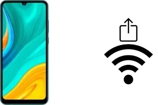 Générer un QR code avec la clé Wifi sur un Huawei Enjoy 10e