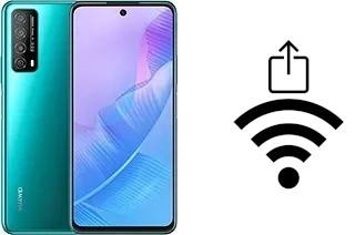 Générer un QR code avec la clé Wifi sur un Huawei Enjoy 20 SE