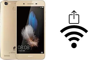 Générer un QR code avec la clé Wifi sur un Huawei Enjoy 5s