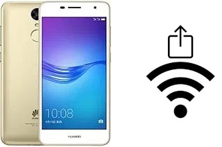 Générer un QR code avec la clé Wifi sur un Huawei Enjoy 6