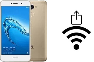 Générer un QR code avec la clé Wifi sur un Huawei Y7 Prime