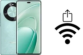 Générer un QR code avec la clé Wifi sur un Huawei Enjoy 70X