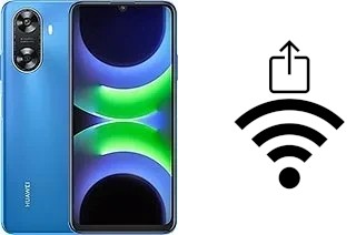 Générer un QR code avec la clé Wifi sur un Huawei Enjoy 70z