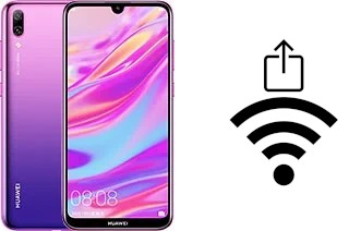 Générer un QR code avec la clé Wifi sur un Huawei Enjoy 9