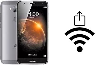 Générer un QR code avec la clé Wifi sur un Huawei G7 Plus