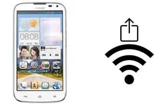 Générer un QR code avec la clé Wifi sur un Huawei Ascend G730