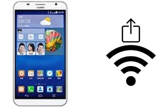 Générer un QR code avec la clé Wifi sur un Huawei Ascend GX1