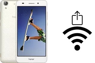 Générer un QR code avec la clé Wifi sur un Huawei Honor Holly 3